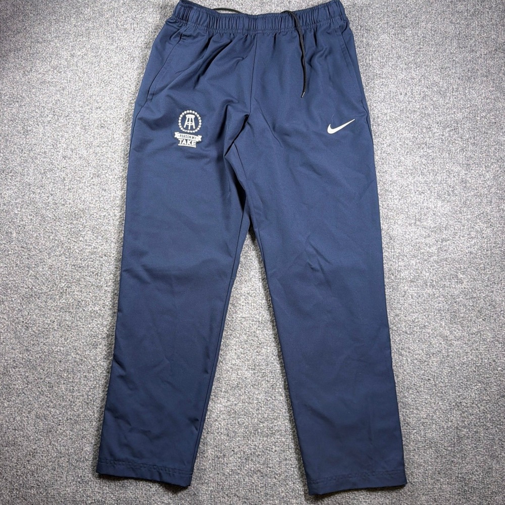 Nike Pardon My Take Track Pants Men L Navy Blue Barstool Sports Athletic